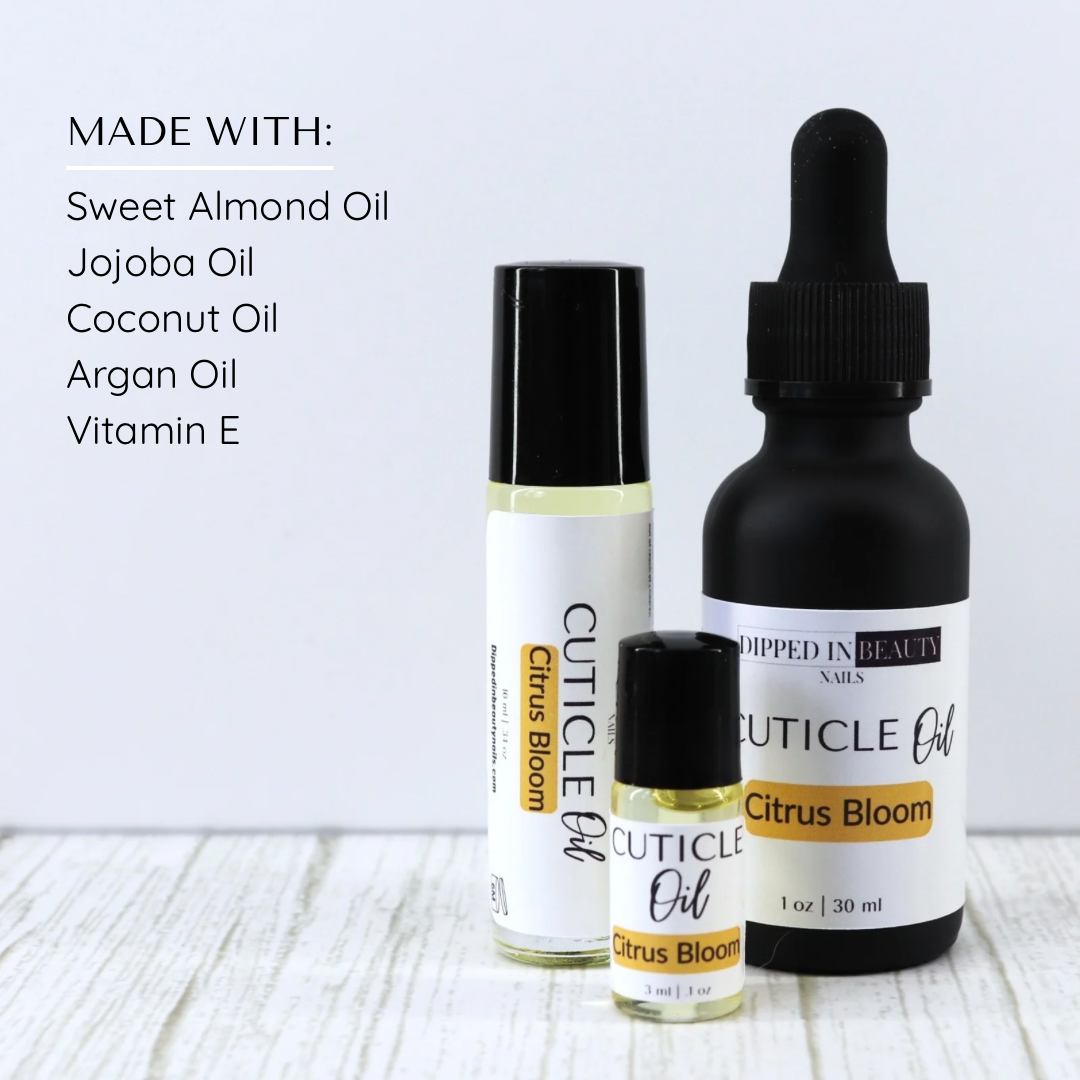 Citrus Bloom Cuticle Oil | Lime & Pink Mandarin | Nail & Cuticle Oil