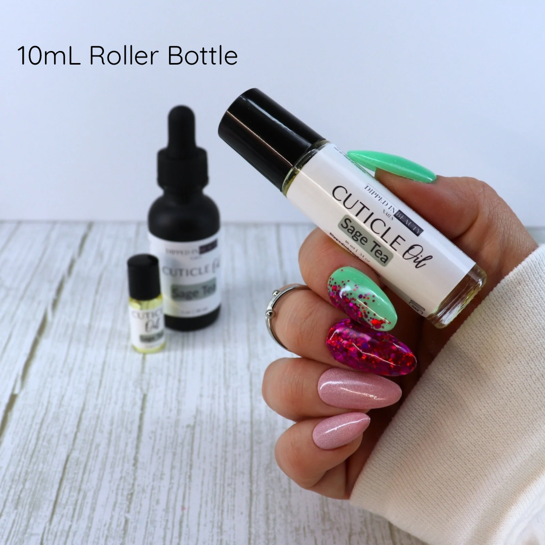 Sage Tea Cuticle Oil | Nail & Cuticle Treatment | Handcrafted Small Batch