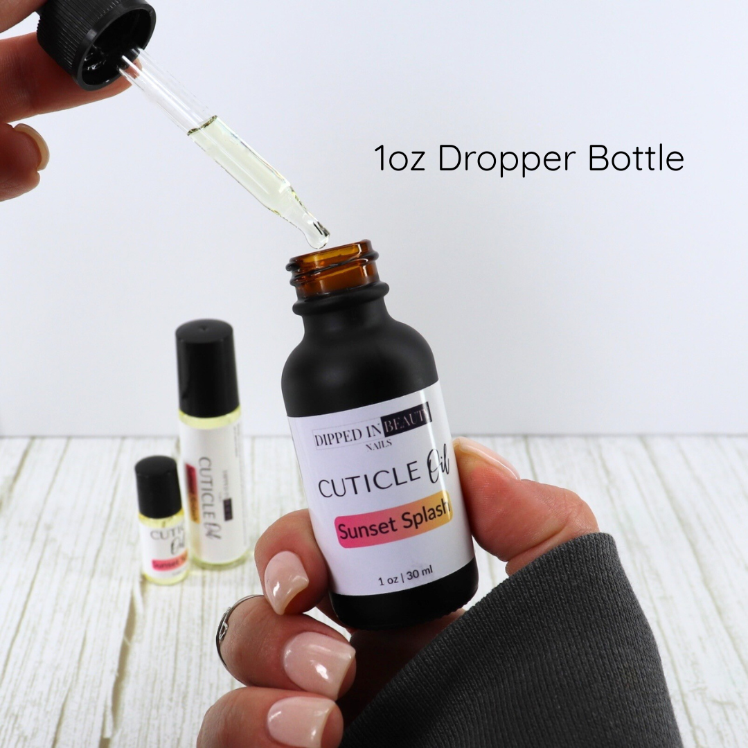 Sunset Splash Cuticle Oil | Nail & Cuticle Treatment | Handcrafted Small Batch
