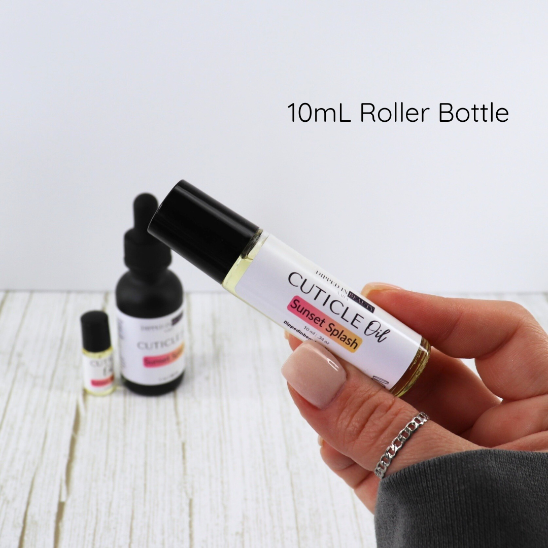 Sunset Splash Cuticle Oil | Nail & Cuticle Treatment | Handcrafted Small Batch