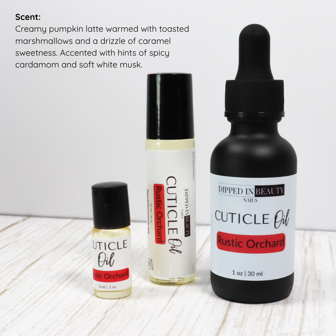 Rustic Orchard Cuticle Oil | Fall Scent | Hydrating Nail & Cuticle Care