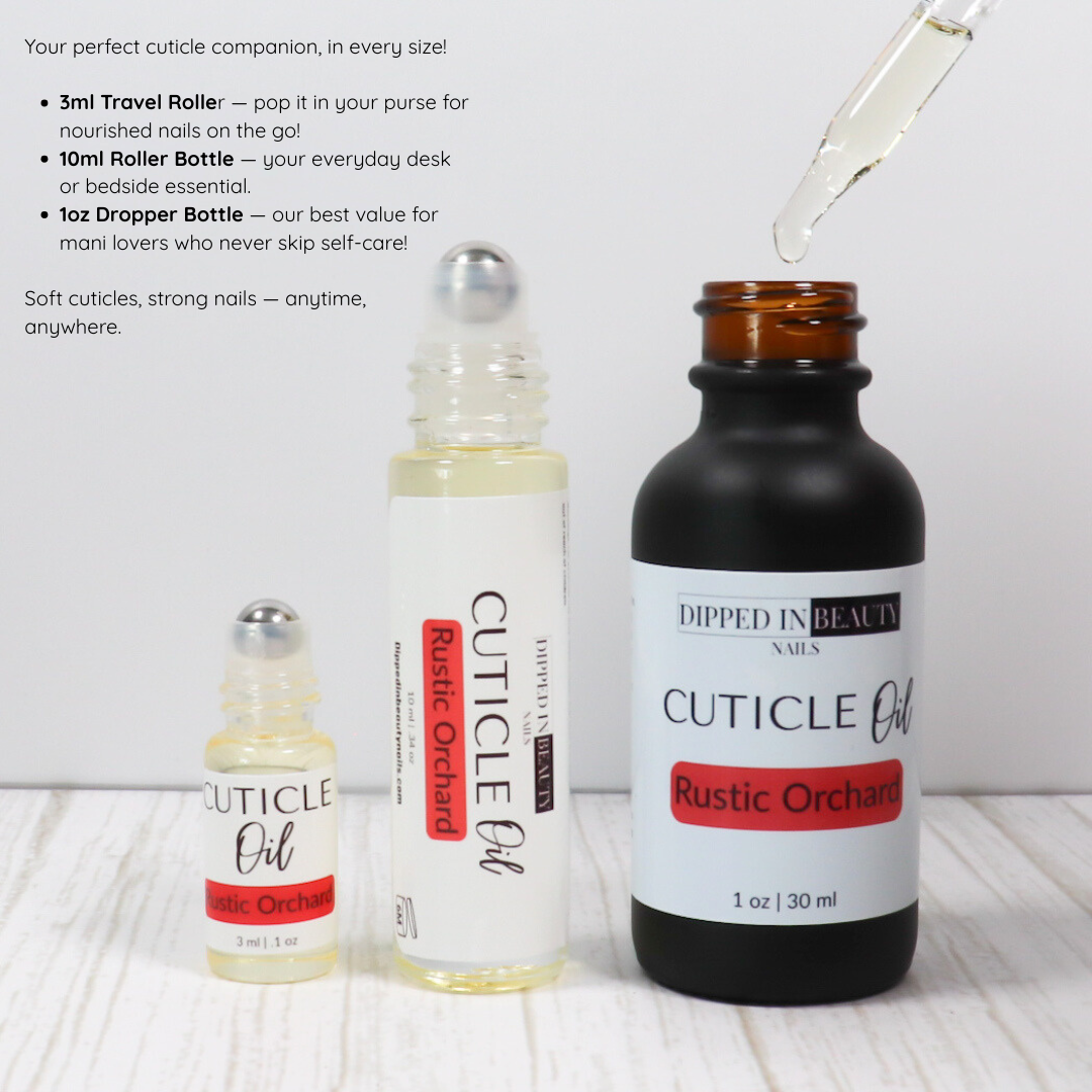Rustic Orchard Cuticle Oil | Fall Scent | Hydrating Nail & Cuticle Care