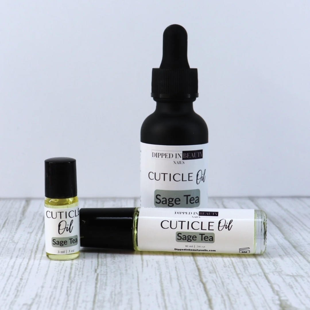 Sage Tea Cuticle Oil | Nail & Cuticle Treatment | Handcrafted Small Batch
