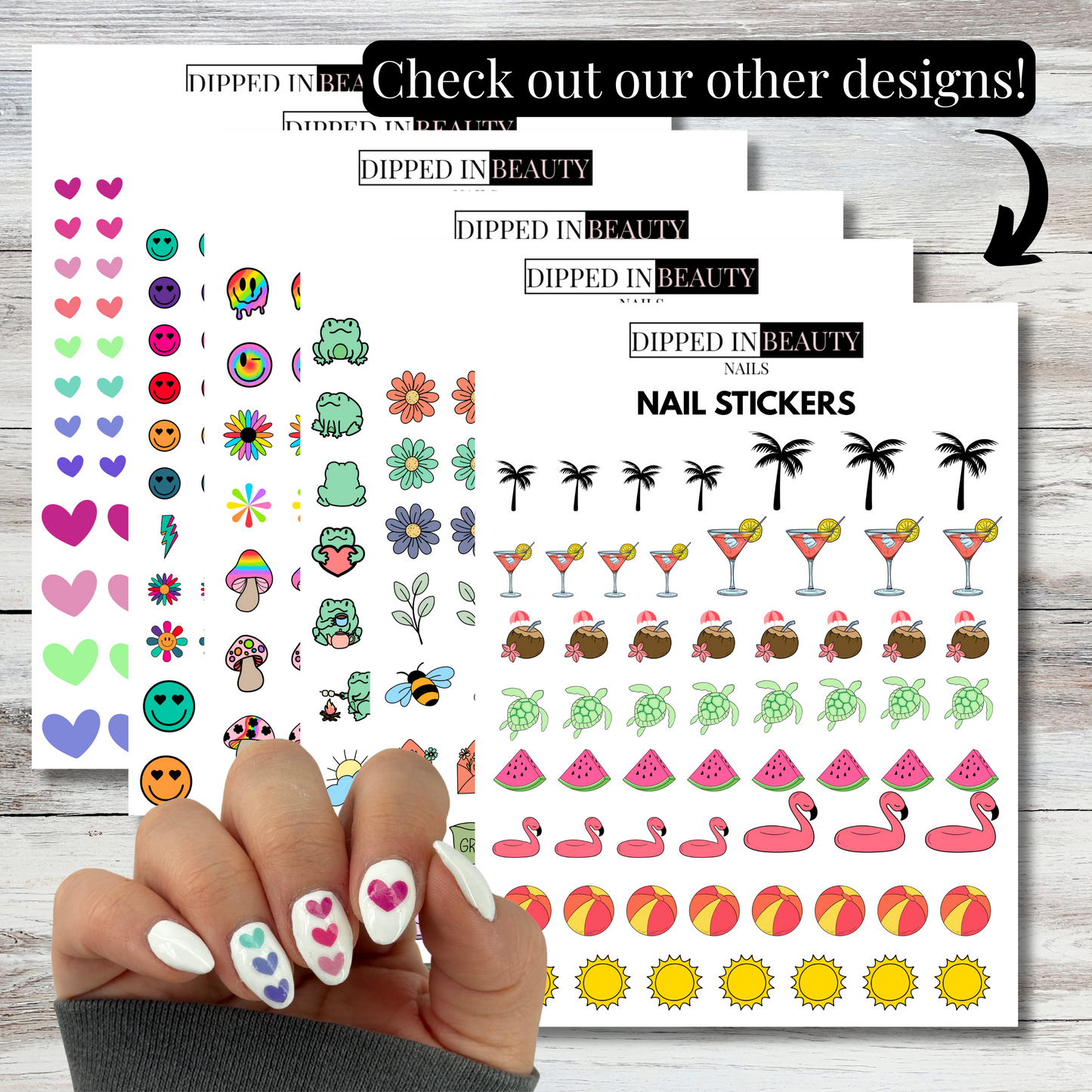 Patriotic Nail Stickers