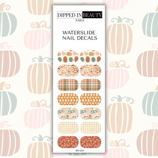 Pumpkin, Plaid & Floral Waterslides | Waterslide 023