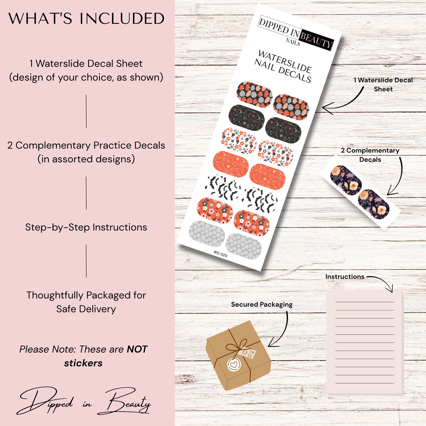 Spooky Halloween Waterslide Decals| Waterslide 029
