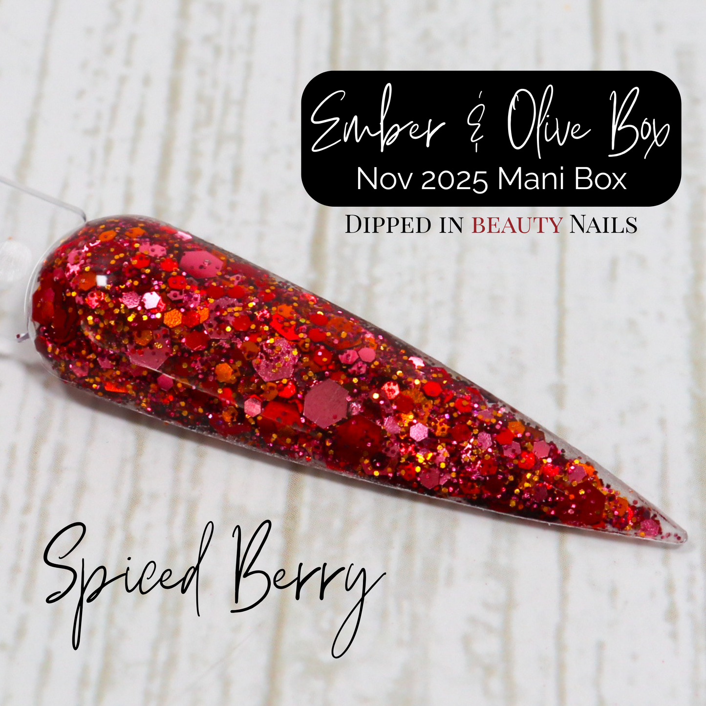 Ember & Olive November Mani Box | Fall Dip Powder Nail Kit