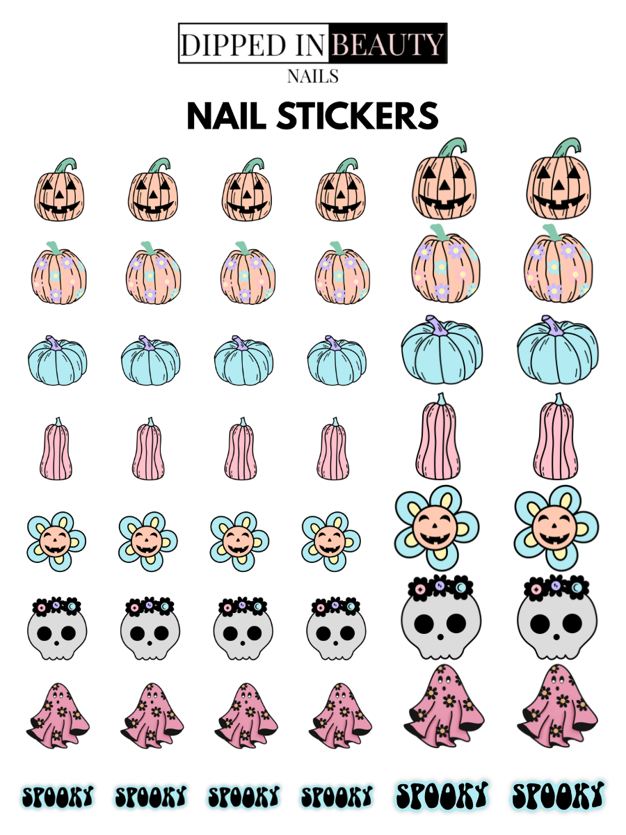 Halloween Nail Stickers 002