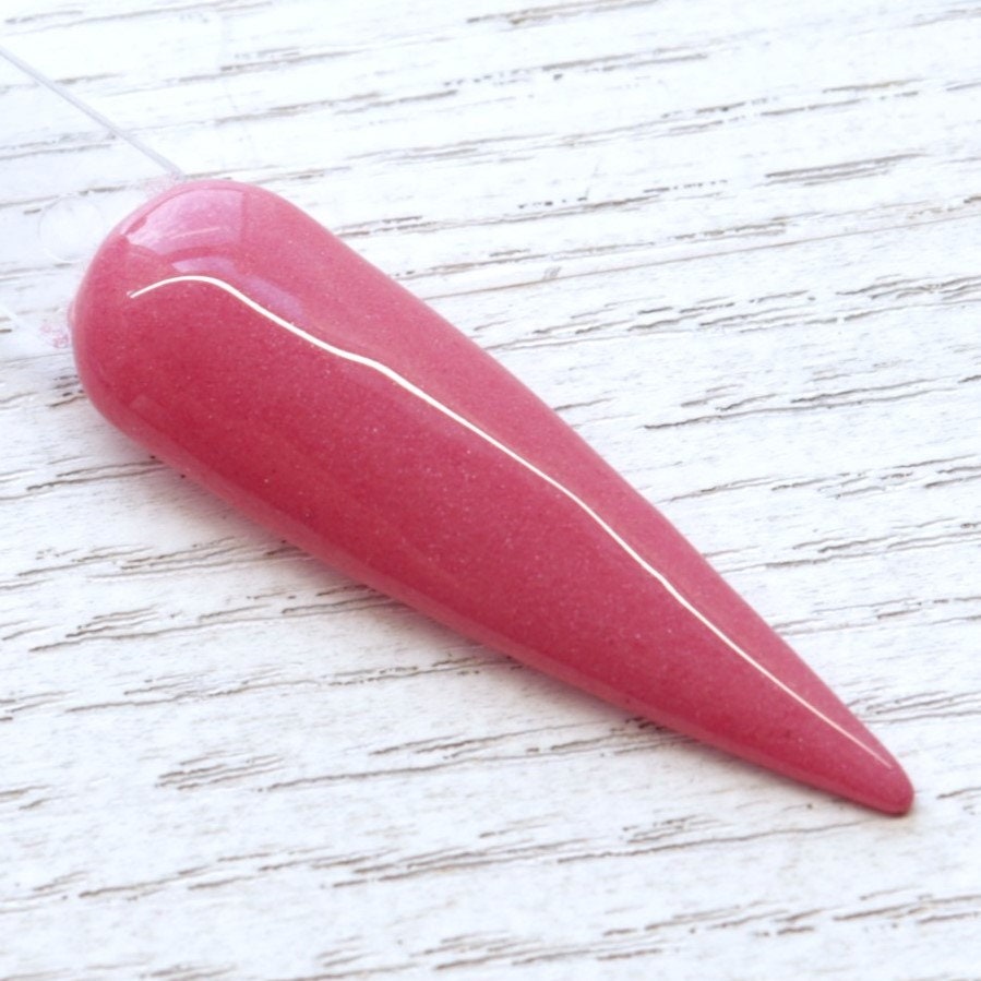 Date Night - pink shimmer dip powder for nails, colored acrylic nail dipping powder