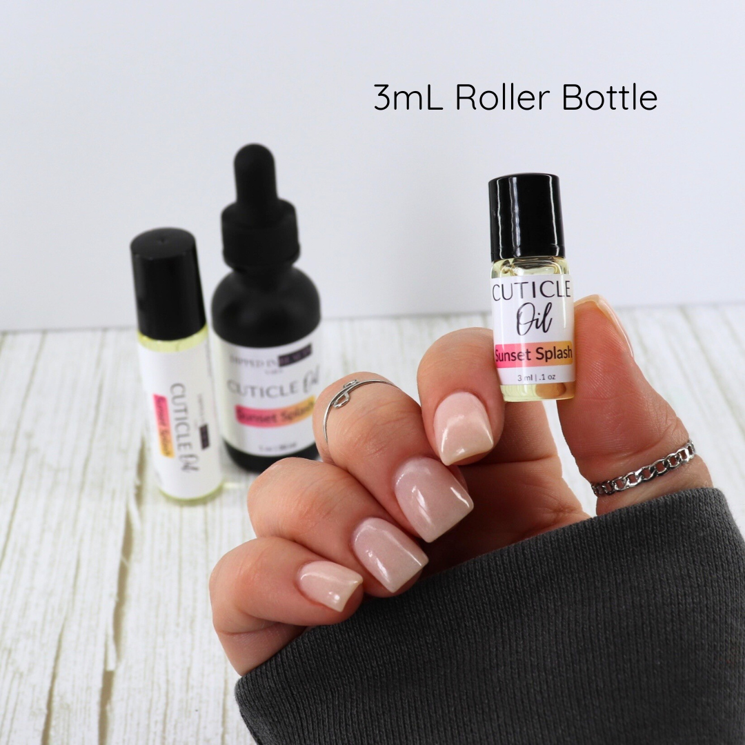 Sunset Splash Cuticle Oil | Nail & Cuticle Treatment | Handcrafted Small Batch