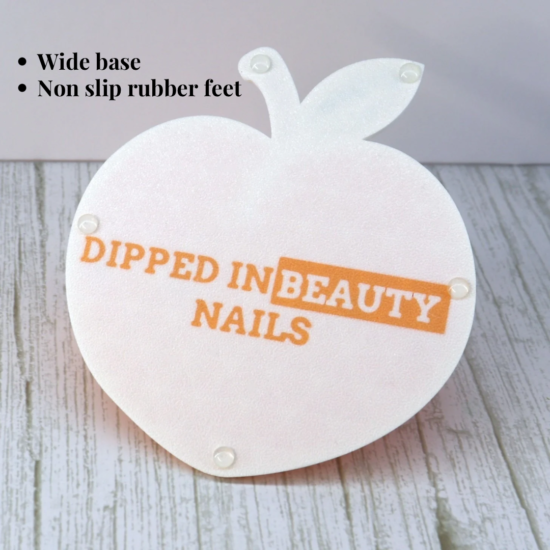 Peach Press on Nail Stand
