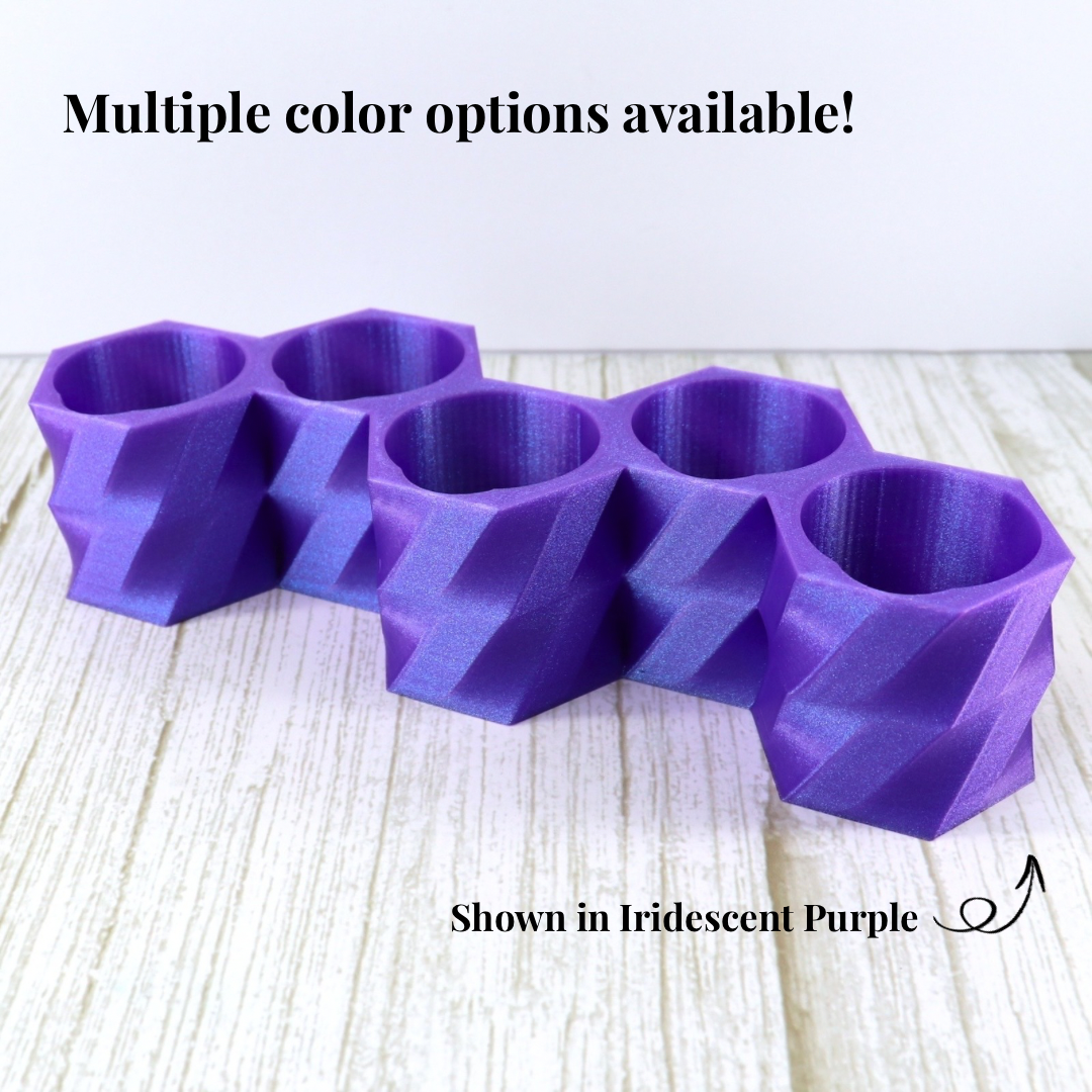 Five Bottle Dip Liquid Holder, Nail Polish Holder