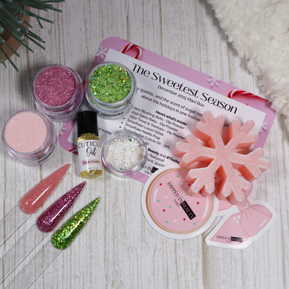 The Sweetest Season December Mani Box | Winter Dip Powder Nail Kit