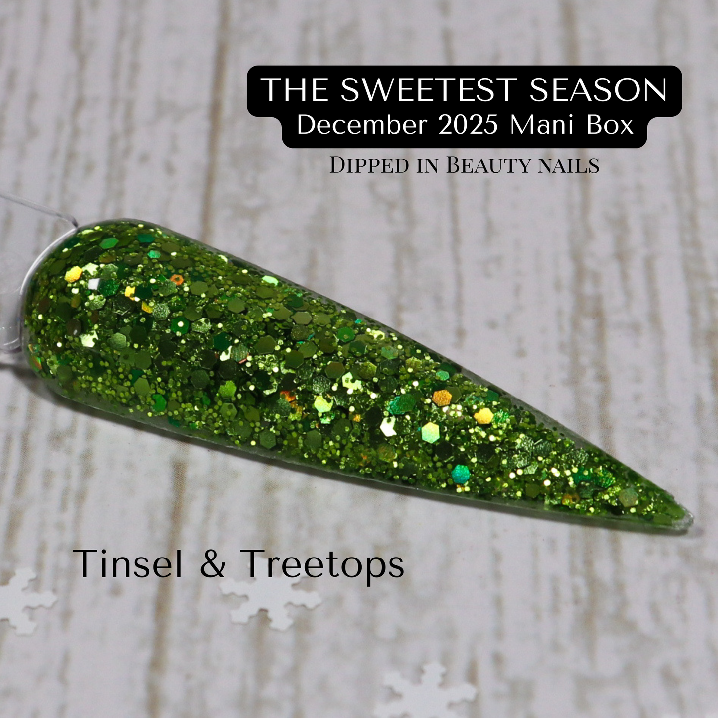 The Sweetest Season December Mani Box | Winter Dip Powder Nail Kit
