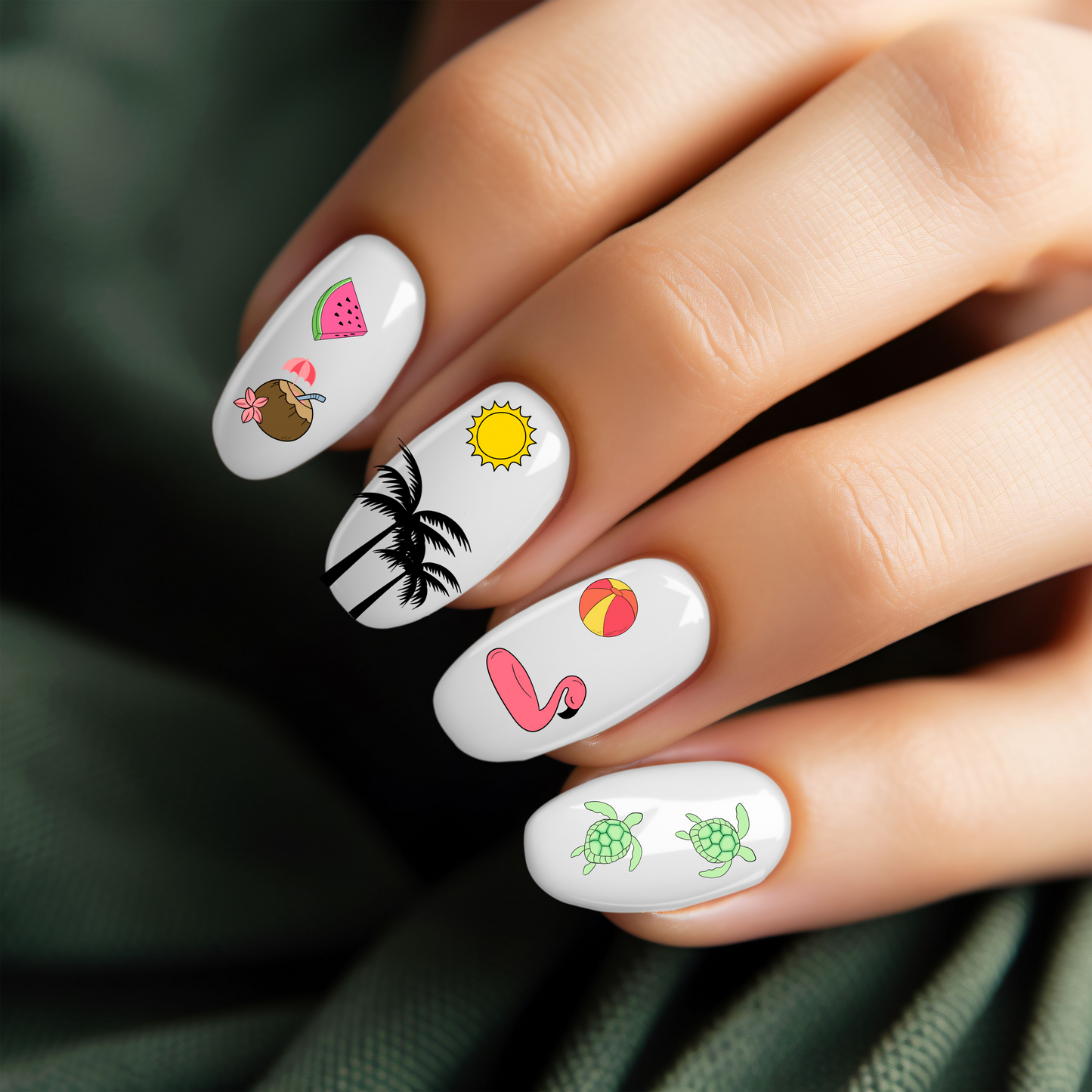 Summer Nail Stickers