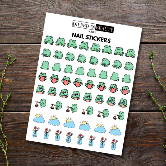 Frog Nail Stickers