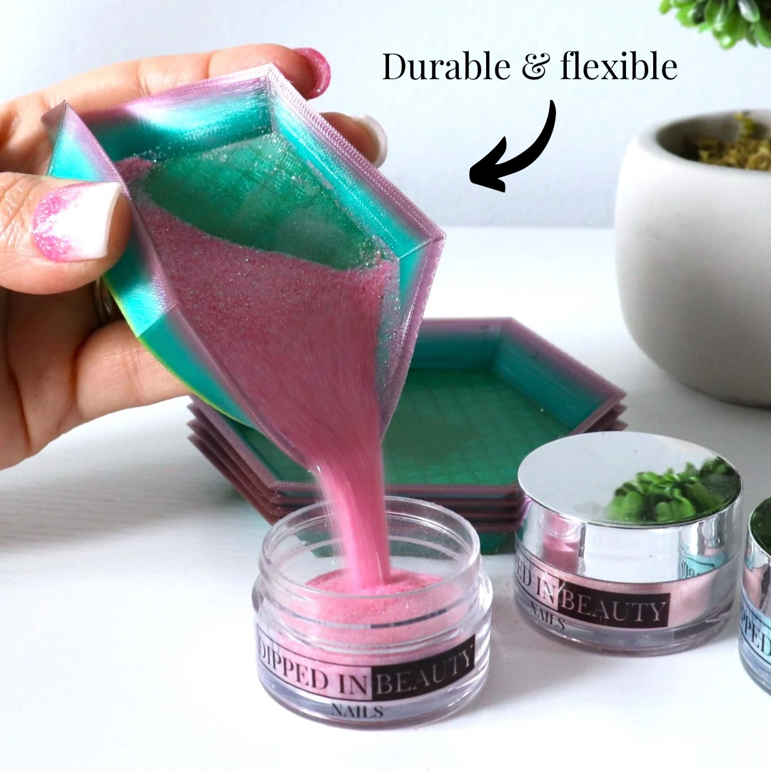 Flexible Dip Powder Tray