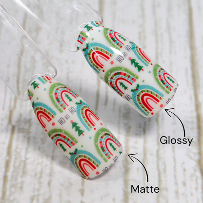 Holiday Waterslide Nail Decals | Waterslide 003